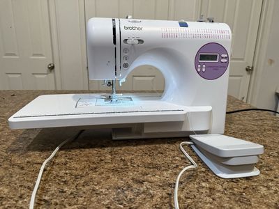 brother cp6500 computerized sewing machine light weight