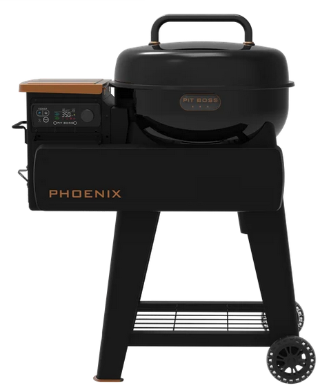 Brand new Pit Boss Pellet Grill, Phoenix 375 Square Inch Kettle Grill with Charcoal Insert