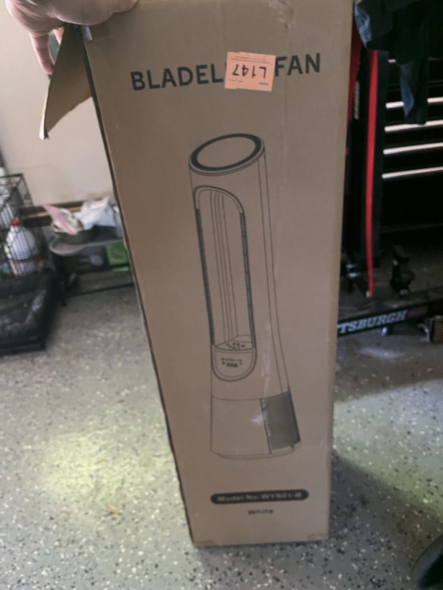 Unbranded WY501-40 White Bladeless Tower Fan - New in Box, Model WY501-40