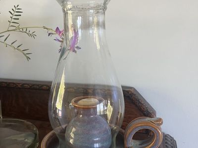 Pottery Oil Lamp