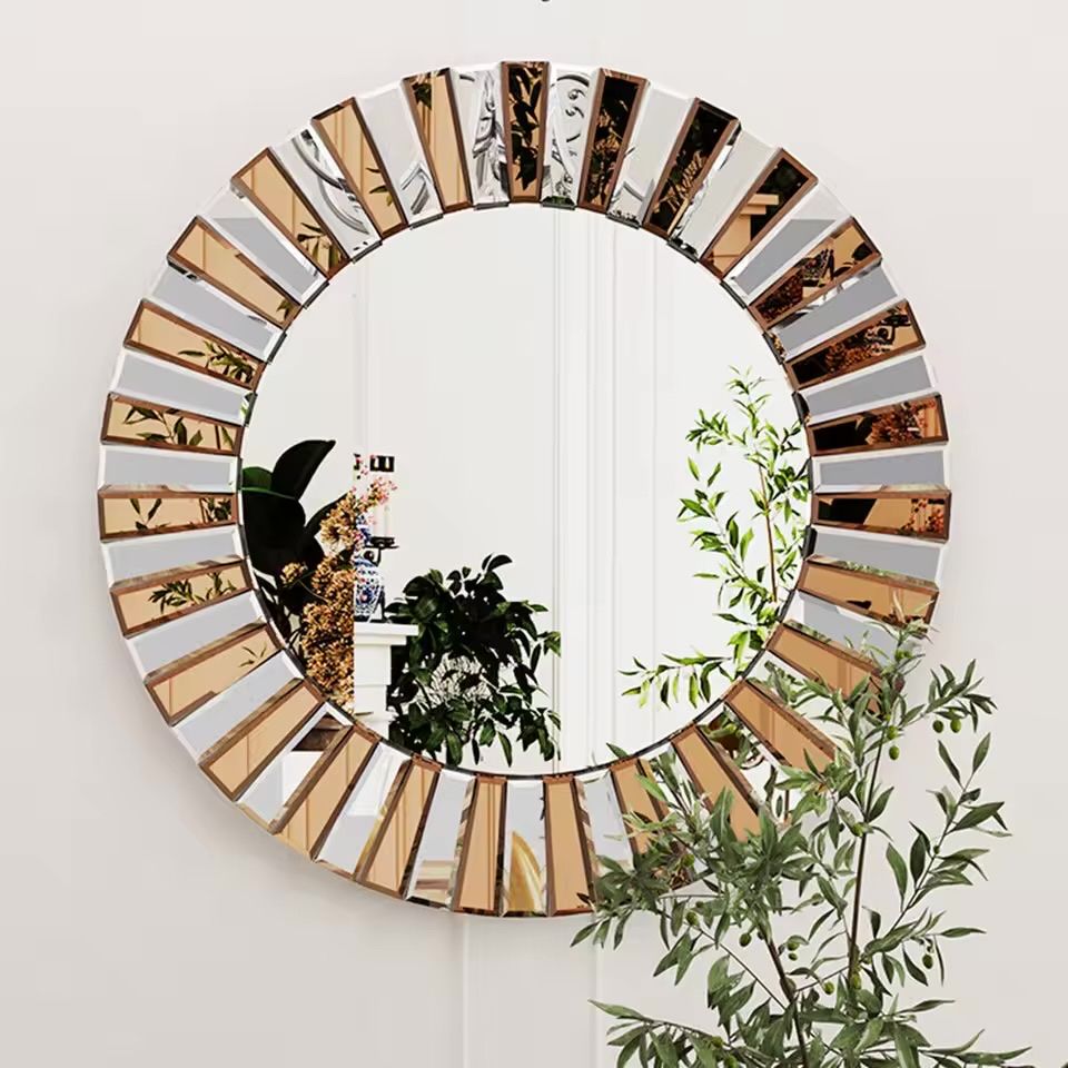 24” accent mirror