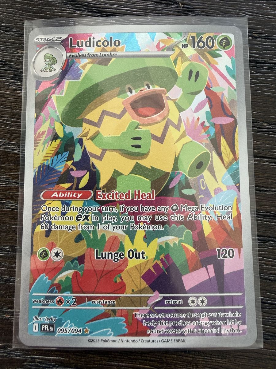 Ludicolo Pokémon Card