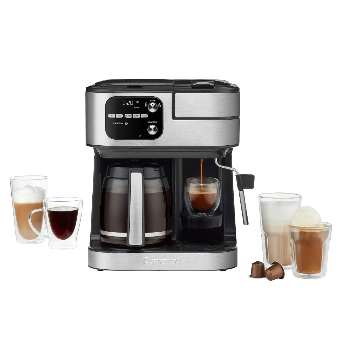 Cuisinart SS4N1NAS Coffee Center Barista Bar 4-in-1 Coffee Maker 1874007  #100715
