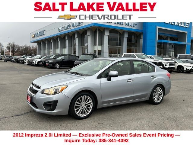 2012 SUBARU IMPREZA 2.0i Limited