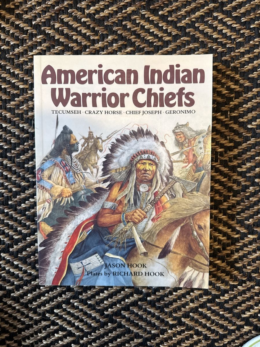 American Indian Warrior Chiefs by Jason Hook - Non-Fiction History Book