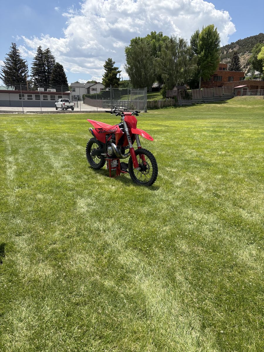2025 GasGas MC300 Dirt Bike - FMF Ti Muffler, Excel Takasago Rims, Low Hours