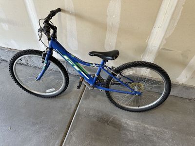 GT Aggressor Youth 20-inch Blue Mountain Bike