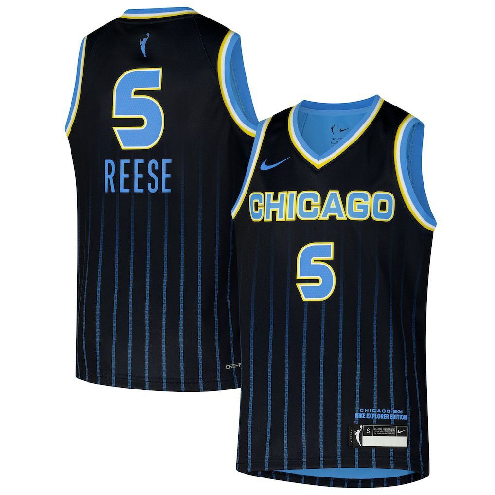 Angel Reese #5 | XL & XXL | Chicago Sky | Black