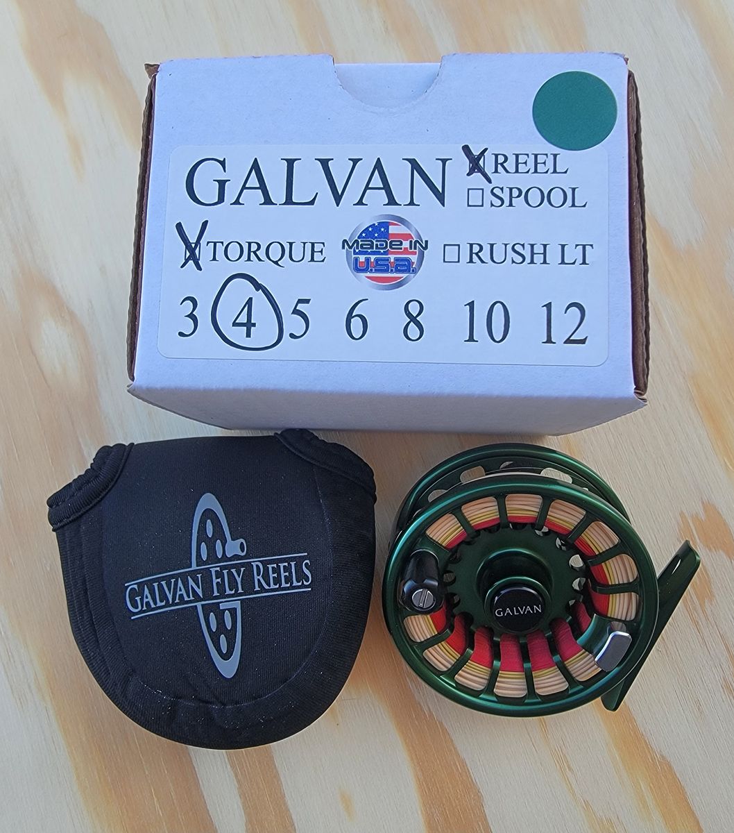 Galvan Torque 4+ Fly Fishing Reel