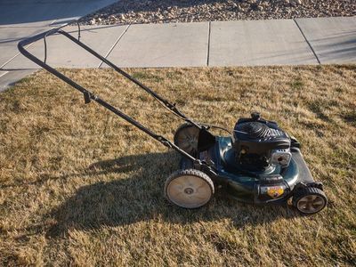 Lawn mower "Troy Bilt" PUSHING MULCH