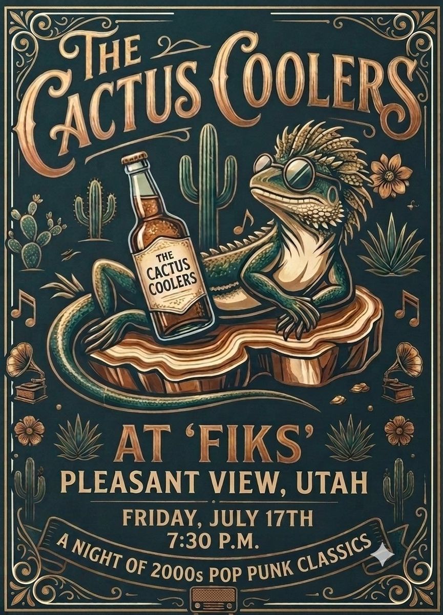 The Cactus Coolers Live at Fiks - A Night of 2000s Pop Punk Classics in Pleasant View, UT