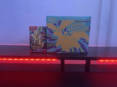 Pokemon TCG Mega Evolution Ascended Heroes Elite Trainer Box & Booster Bundle - Sealed