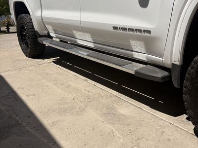 GMC Sierra Crew Cab Running Boards Step Bars OEM