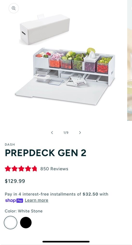 Kitchen Prepdeck & Storage Station System