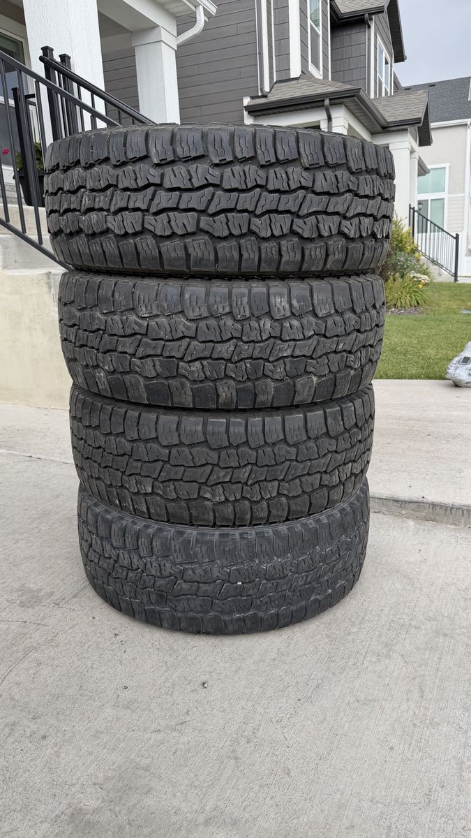 275/65R18 Open Range All Terrain Load E Like new