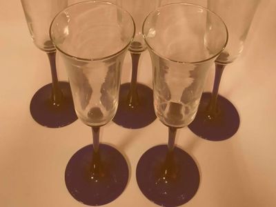 Champagne glasses