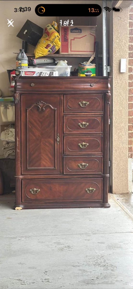 Fancier Wood Dresser