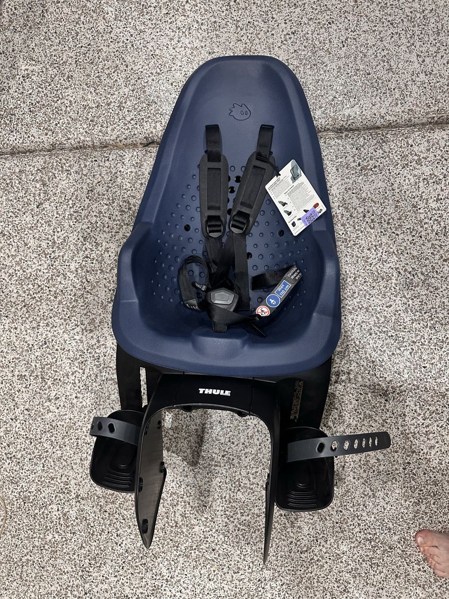 Thule Yepp 2 Maxi Child Bicycle Seat - Blue/Black
