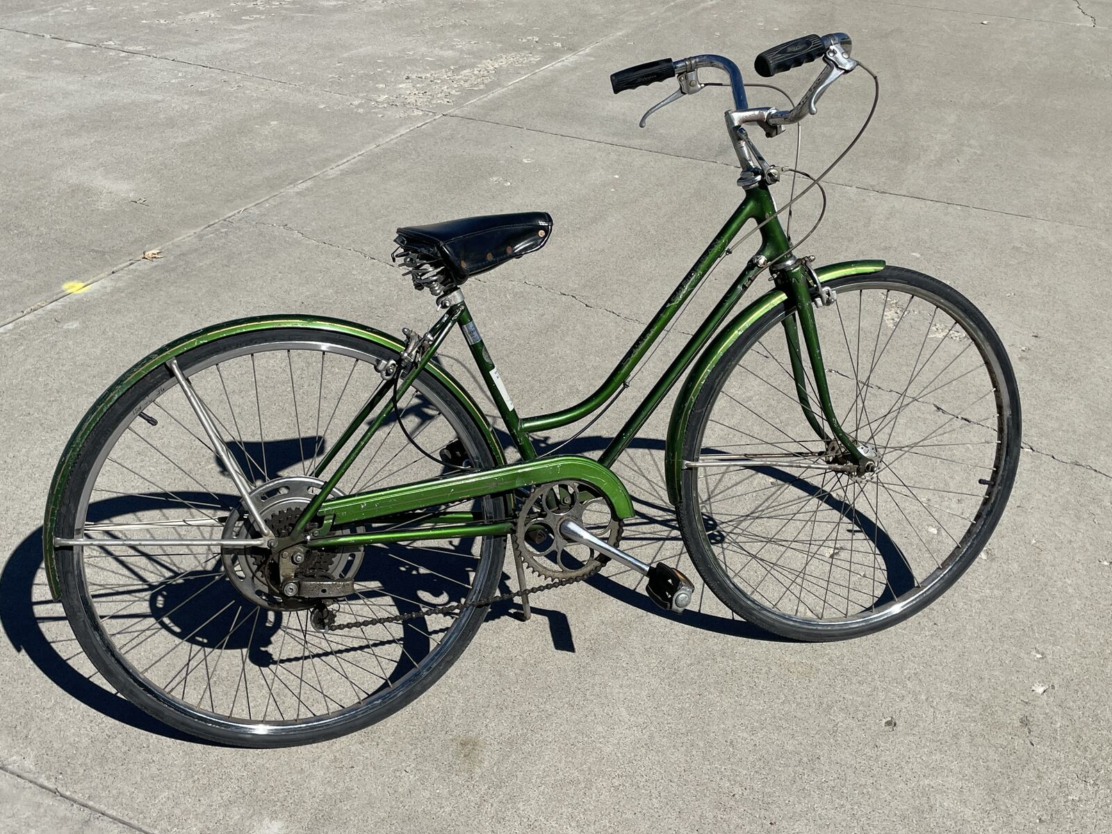 1972 Schwinn Model #567 Suburban Bicycle