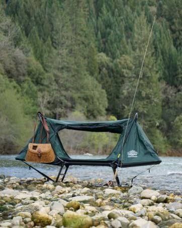 Kamp-Rite Original Oversize Tent Cot Green Elevated Sleeping Shelter