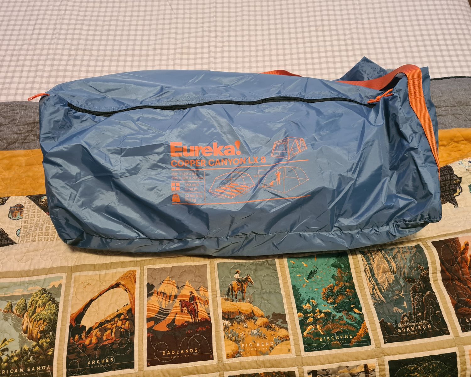 Eureka Copper Canyon LX 8 person camping tent