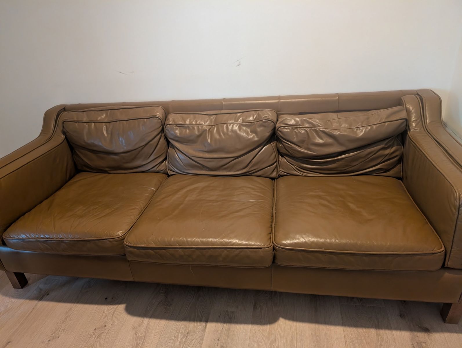Leather couch