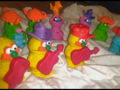 Vintage 1995 Muppets Workshop SET OF 9 - McDonald's Happy Meal Toys Jim Henson