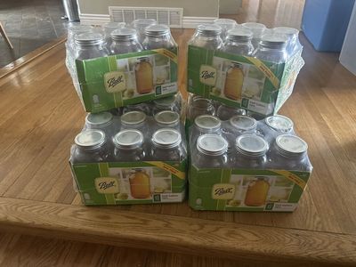 Ball 1/2 Half Gallon Wide Mouth Canning Jars