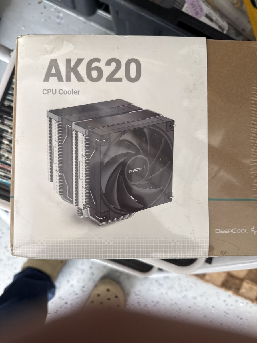 DeepCool AK620 CPU Cooler - High-Performance 260W TDP Heatsink Solution