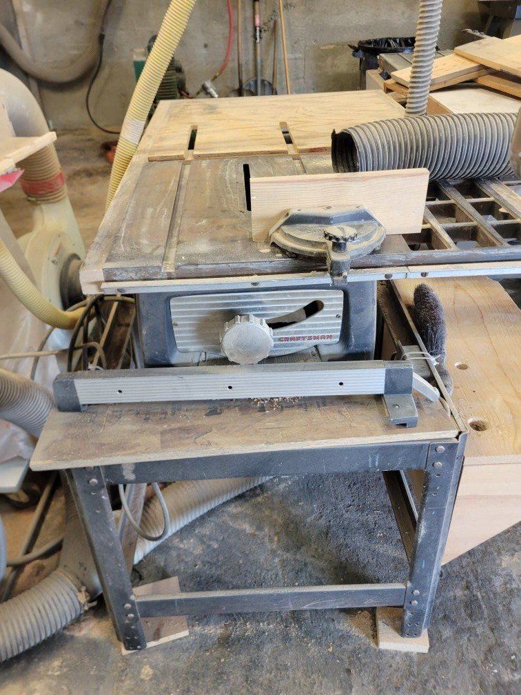Good Craftsman Table Saw Steel Construction