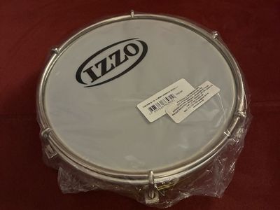 Izzo 6” Aluminum Gold Colored Tamborim Frame Drum