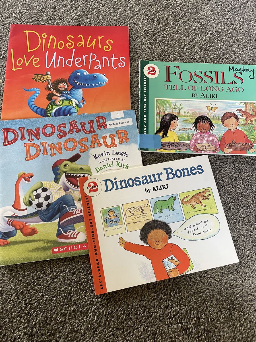 Dinosaur/ Fossil Books