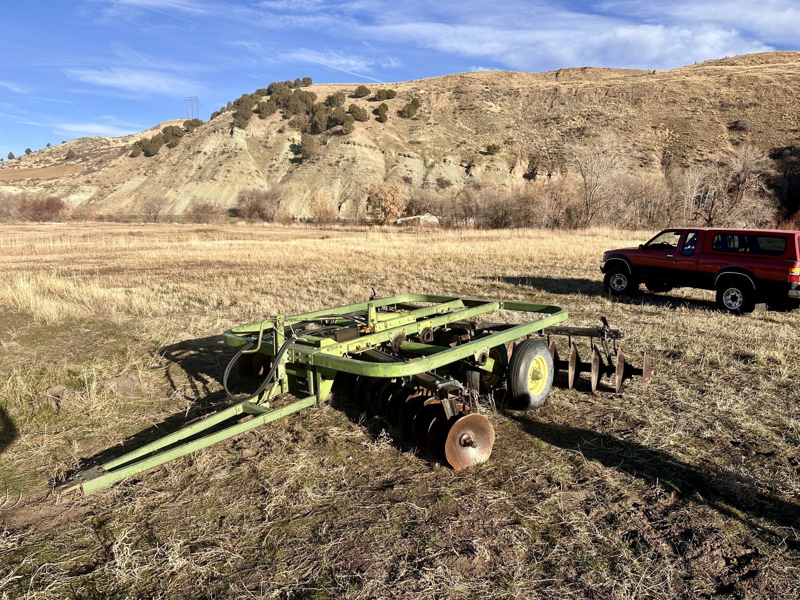 John Deer 15ft Tandem Offset Disc