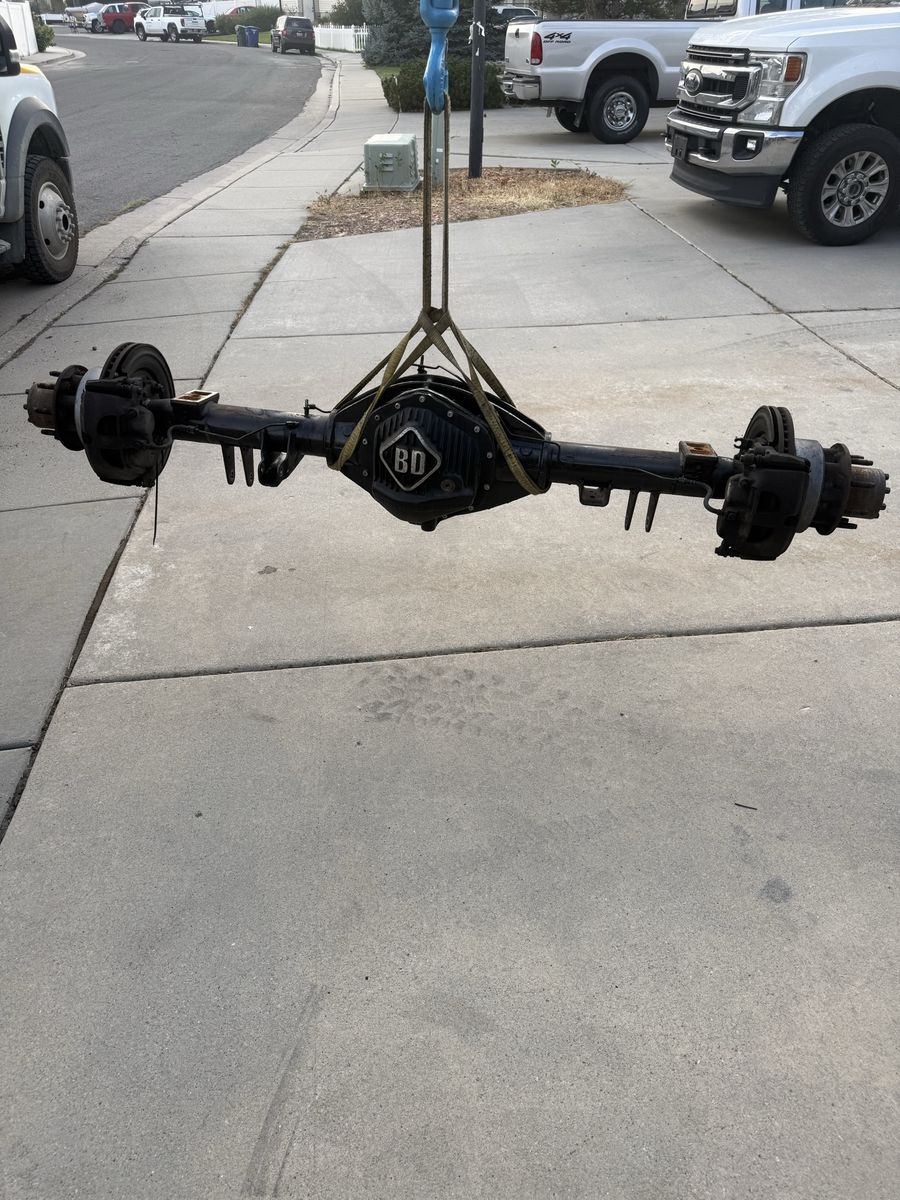2011 ram dually axle