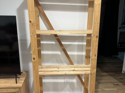 Wooden Bookshelf