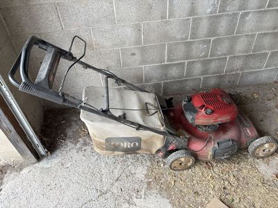 Old Toro Lawnmower (not working)