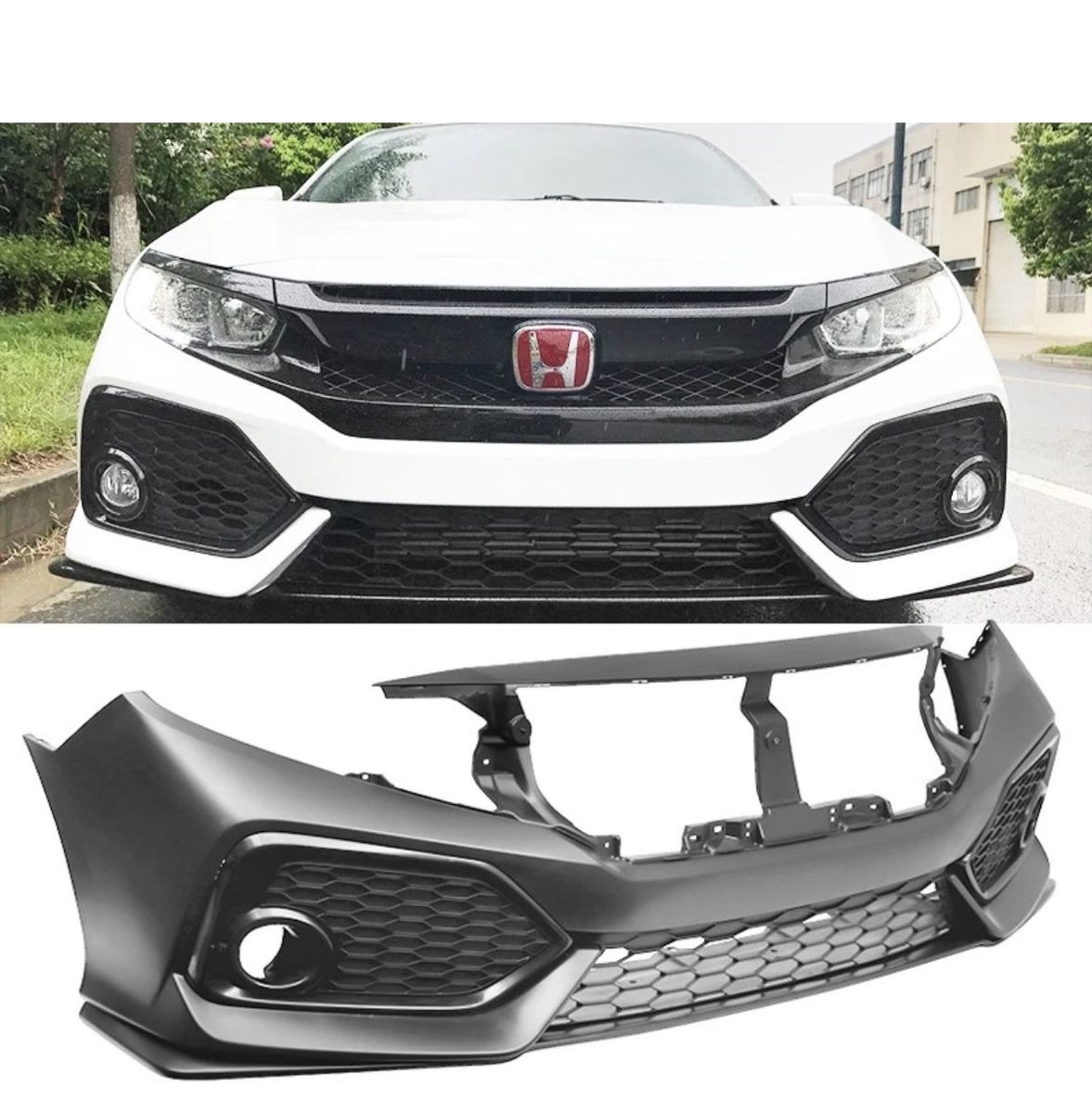 Honda Type R Style Front Bumper