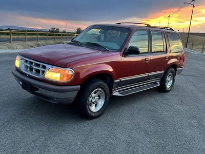 Ford Explorer Eddie Bauer 4 door SUV Red