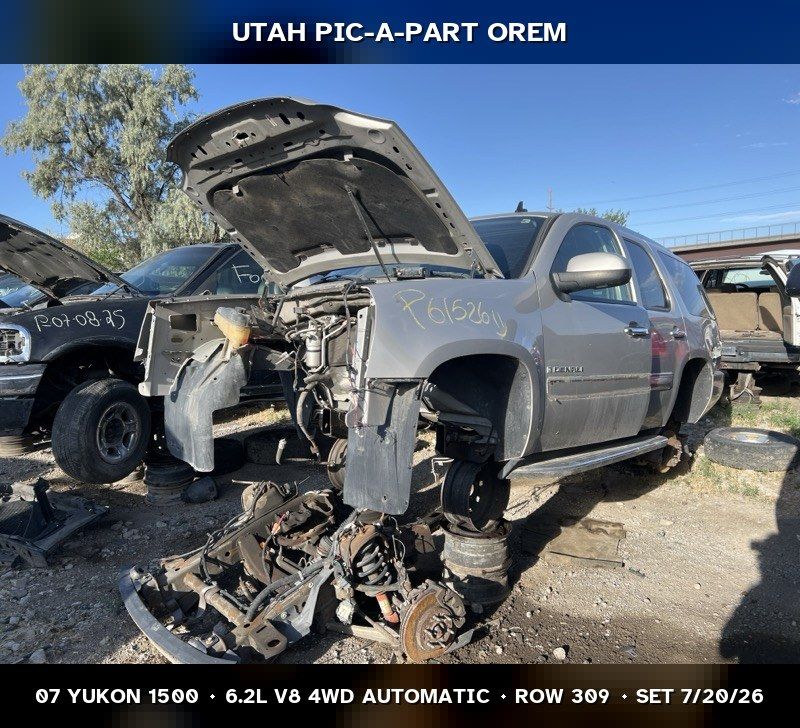 2007 GMC Yukon 1500 GMT900 Parts - UTPAP Orem
