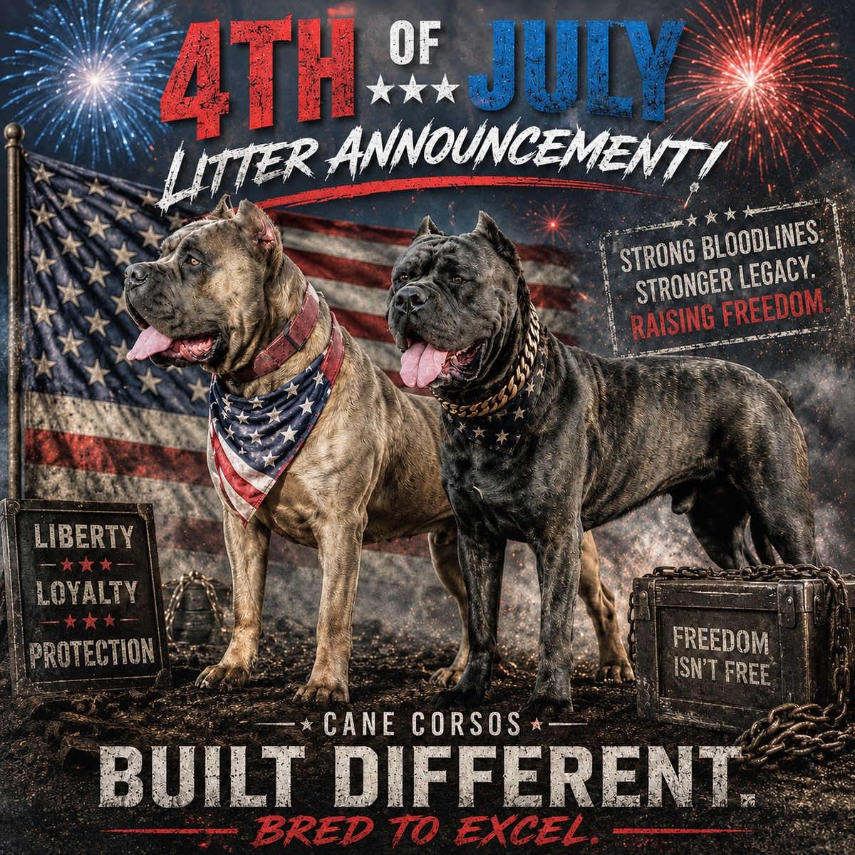 AKC/ICCF Cane Corso PUPPIES!