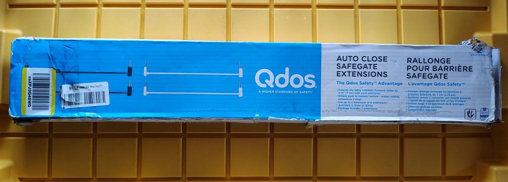 Qdos Auto-Close SafeGate Baby Gate Extensions