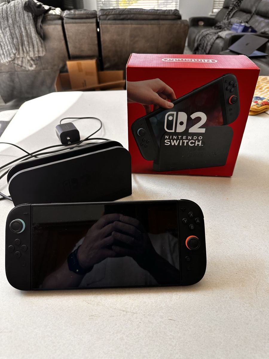 Nintendo Switch 2  Mario Kart Console with Docking Station & Power Adapter - Original Box Included