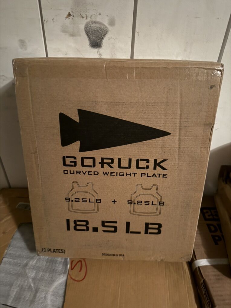 New GoRuck Hollow Vest Plate Pair