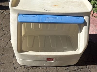 Backyard Toy Clean-out: Step2 Chest, Turtle Sandbox, Scooter, Tonka & Little Tikes (Will Separate)