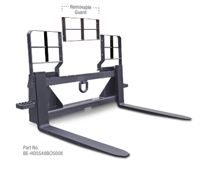 Heavy Duty Universal Pallet Forks 5.5k (Skid Steer)