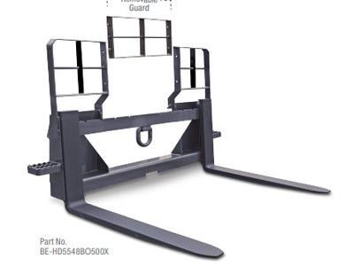 Heavy Duty Universal Pallet Forks 5.5k (Skid Steer)