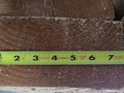 16 foot 4 x 8 Douglas Fir Timber Wood Beams