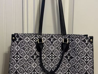 Louis Vuitton Since 1854 Jacquard Tote Bag Black and White Monogram