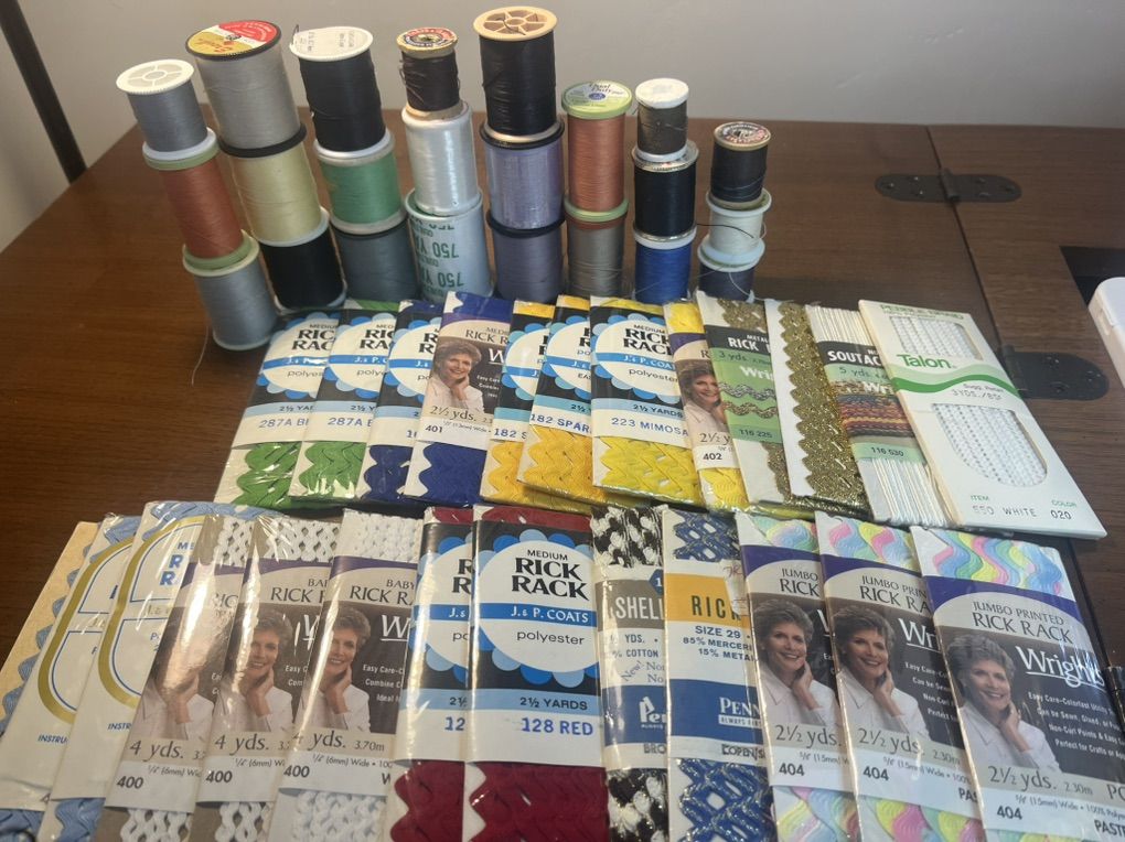 Sewing Supplies Thread RIck Rack