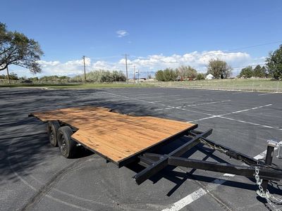 5,000 lb Tandem Axle Equipment Trailer – New Deck